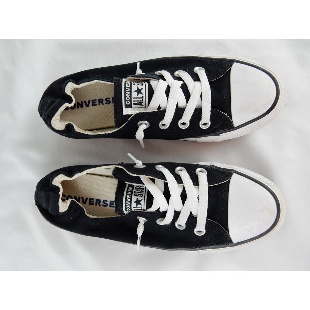 Converse Chuck Taylor All Star Shoreline Slip On Sneakers Black Womens - Picture 3 of 9